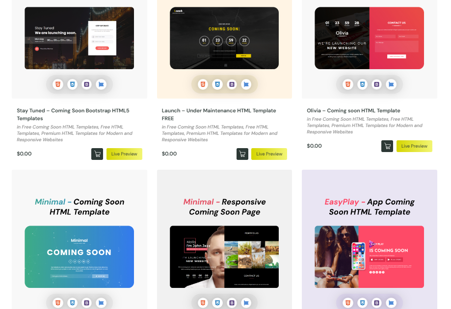 How to Choose the Best Free Coming Soon HTML Templates for Your Project