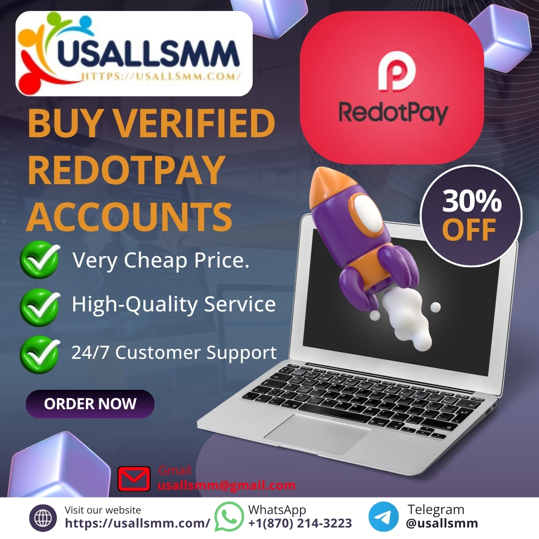 Buy Verified Redotpay Accounts - 100% USA/UK/CNA/Redotpay
