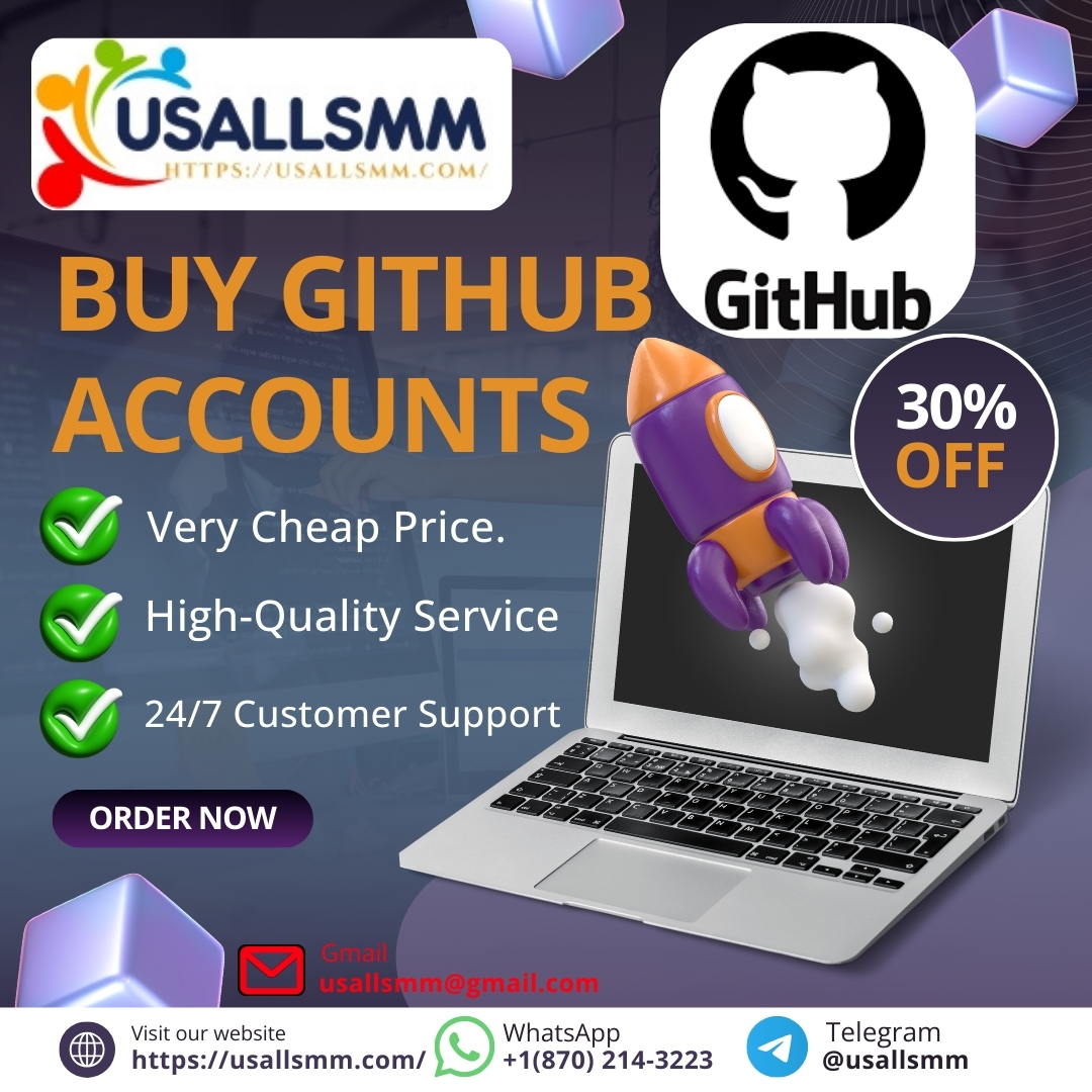 Buy Github Accounts - 100% USA/UK/CNA/ Verified Github