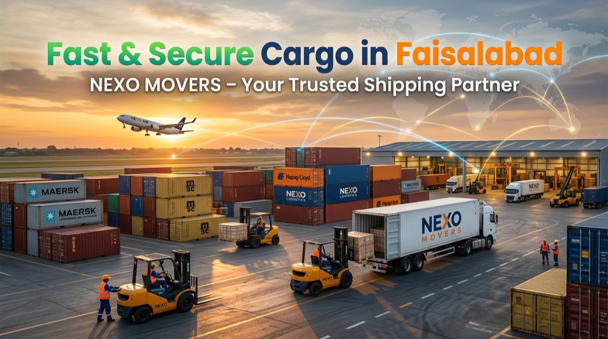 International Cargo Services in Faisalabad | Nexo Movers