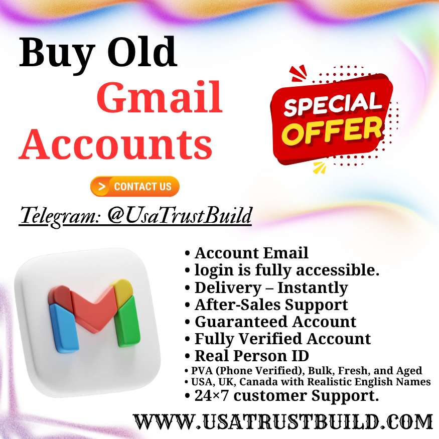 Buy Old Gmail Accounts