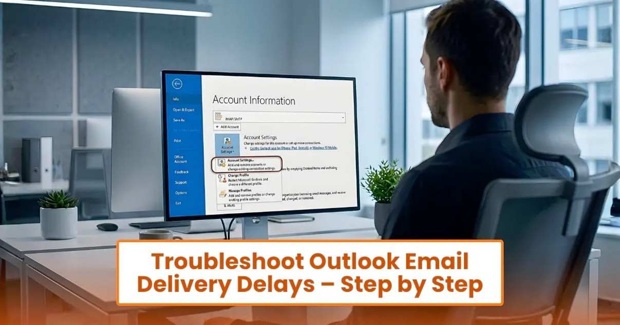 Troubleshoot Outlook Email Delivery Delays – Step by Step
