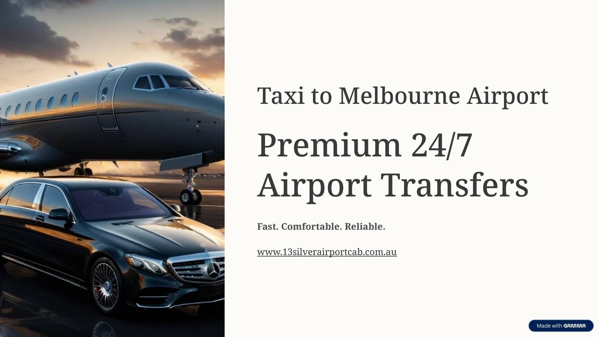 Professional Taxi to Melbourne Airport Services by 13 Silver Airport Cab - Issuu