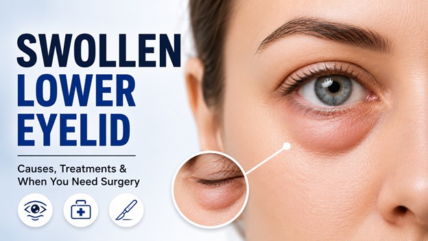 Swollen Lower Eyelid Causes & Lower Blepharoplasty Explained