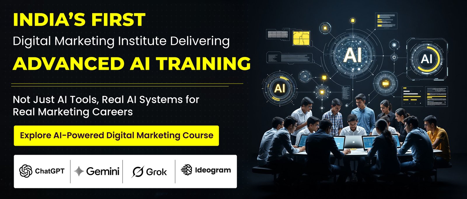 Digital Marketing Course in Surat with AI Training & 100% Placement | ASDM Surat