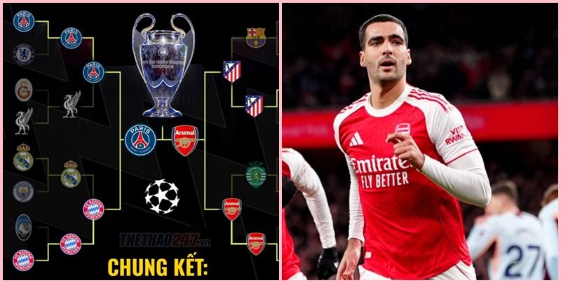 Mikel Merino trở lại: Cú hích lớn đến với Arsenal ở chung kết C1 - M88 Mansion