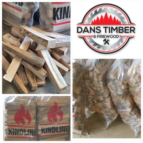 LARGE BAG HAND SPLIT PINE KINDLING