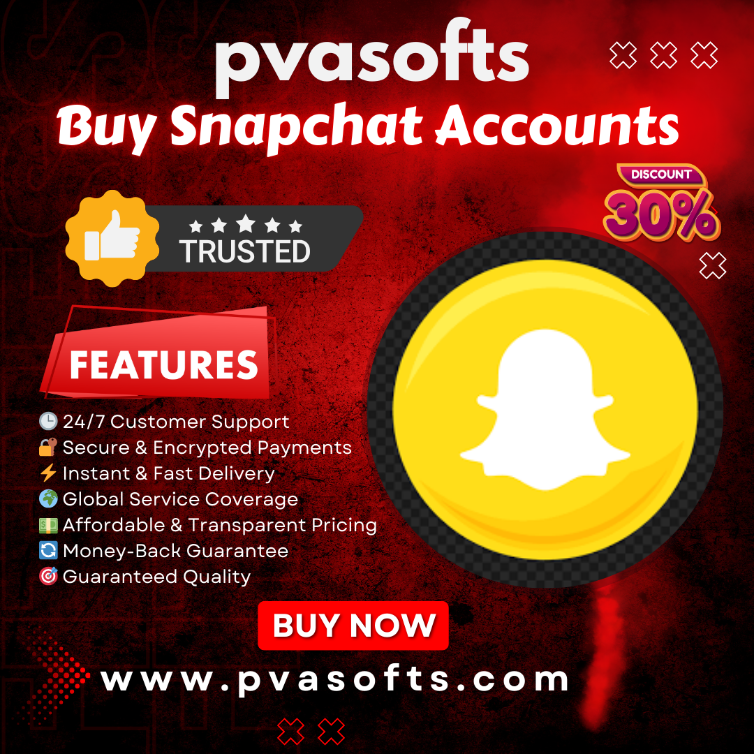 Buy Snapchat Accounts - Verified Snapchat PVA Accounts