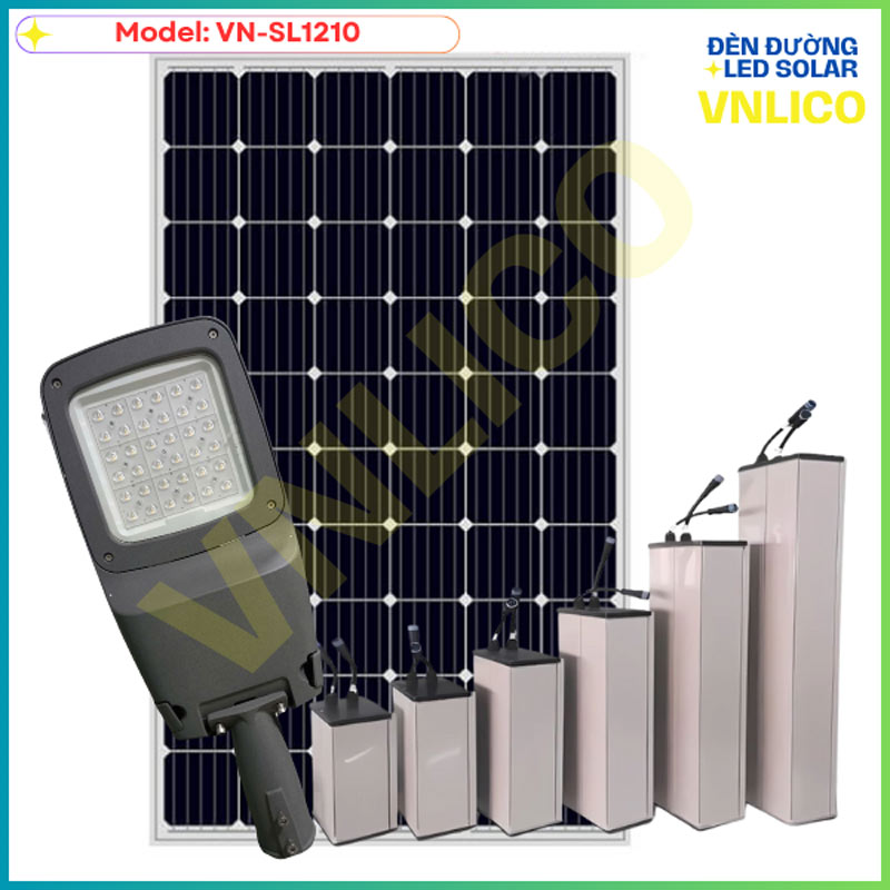 Đèn Đường SOLAR VN-SL1210 - Chính Hãng - Giảm Giá 9%