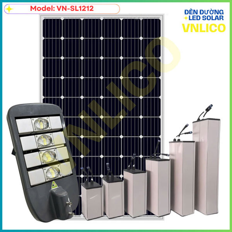 Đèn Đường SOLAR VN-SL1212 Chất Lượng Cao, Giảm Giá 9%