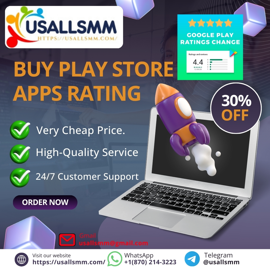 Buy Google Play Store Reviews - 100% USA/UK/CNA/Play Store