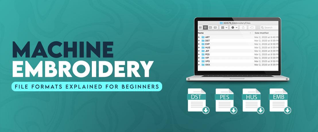 Machine Embroidery File Formats Explained for Beginners | Lebanon Hub